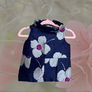 Janie and Jack Dressy Baby Floral Top NWT